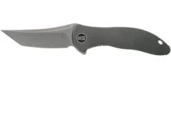 WE Knife 912C Synergy2 Grey Tanto Pocket Knife, Jim O’Young Design