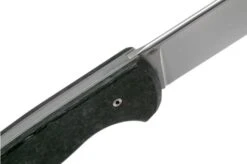 WE Knife MRF 925C Shredded Carbon Fibre, Polished Beadblast Slipjoint Pocket Knife, Markus Reichart Design -Famous Knife Shop WK925C 06 we knife