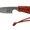 White River Knives M1 Backpacker Orange Paracord Neck Knife, Kydex Sheath -Famous Knife Shop WRBP POR 01 white river knives