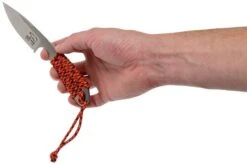 White River Knives M1 Backpacker Orange Paracord Neck Knife, Kydex Sheath -Famous Knife Shop WRBP POR 05 white river knives