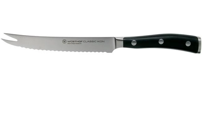 Wüsthof Classic Ikon Tomato Knife 14 Cm, 1040331914 2 Wüsthof Classic Ikon Tomato Knife 14 Cm, 1040331914