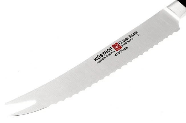 Wüsthof Classic IKON Tomato Knife 14 Cm (5") 4 Wüsthof Classic IKON Tomato Knife 14 Cm (5") - Image 2