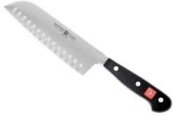 Wüsthof Classic Granton Santoku Knife 17 Cm, 4183 15 Wüsthof Classic Granton Santoku Knife 17 Cm, 4183 -Famous Knife Shop WU4183 01 wusthof 4183 santoku kuiltjes d1