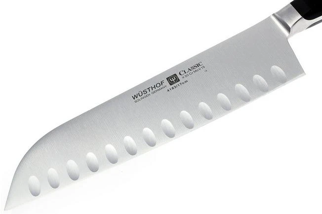 Wüsthof Classic Granton Santoku Knife 17 Cm, 4183 7 Wüsthof Classic Granton Santoku Knife 17 Cm, 4183 - Image 5
