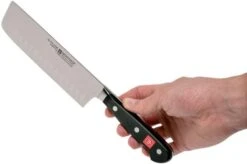 Wüsthof Classic Nakiri With Dents 17 Cm, 4193, 25 Wüsthof Classic Nakiri With Dents 17 Cm, 4193, -Famous Knife Shop WU4193 06 wusthof classic v2018 06