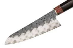 Xin Cutlery XinCraft XC134 San Mai Santoku Ironwood 18.5 Cm -Famous Knife Shop XC134 03 xin