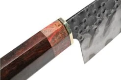 Xin Cutlery XinCraft XC134 San Mai Santoku Ironwood 18.5 Cm -Famous Knife Shop XC134 05 xin