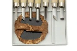 Yoshiharu L-7 Maruichi Japanese Wood Carving Knives, Set Of 7 With Baren 8 Yoshiharu L-7 Maruichi Japanese Wood Carving Knives, Set Of 7 With Baren -Famous Knife Shop YSH 026 03 yoshiharu