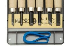 Yoshiharu KL-6 Maruichi Japanese Wood Carving Knives, Set Of 6 In Plastic Case 8 Yoshiharu KL-6 Maruichi Japanese Wood Carving Knives, Set Of 6 In Plastic Case -Famous Knife Shop YSH 033 03 yoshiharu